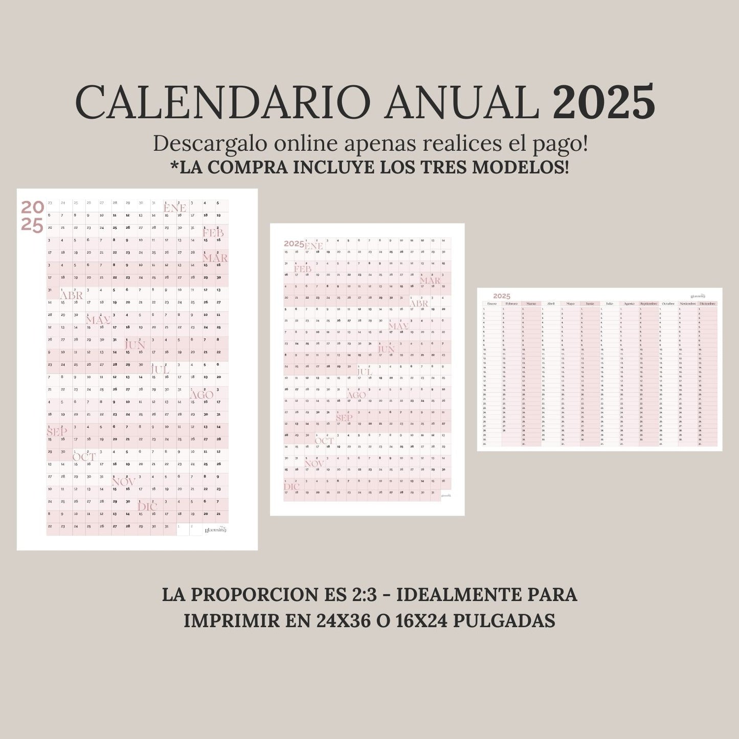 Calendario Anual 2025