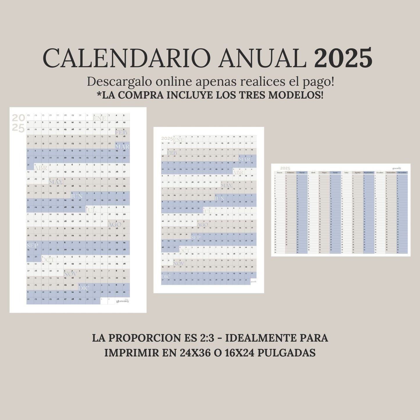 Calendario Anual 2025