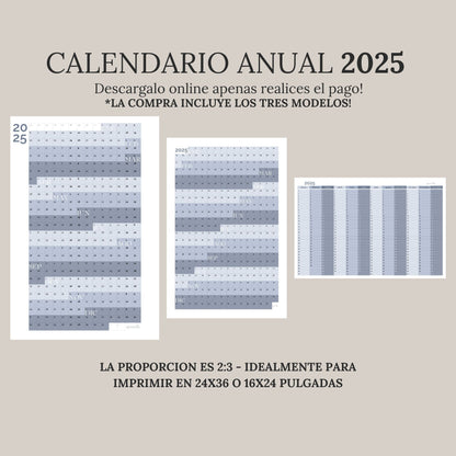 Calendario Anual 2025