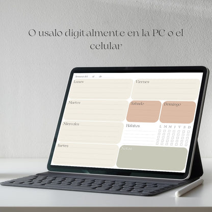 Planner Semanal